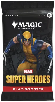 Magic the Gathering - Marvel Super Heroes Play Booster Display (1 Boosters) - DE